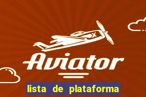 lista de plataforma de jogos